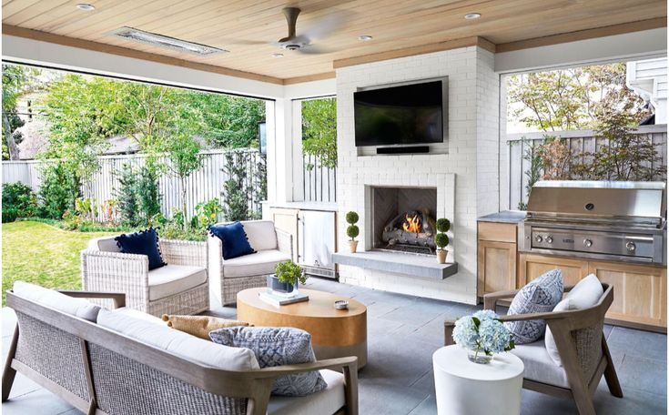 Outdoor living space