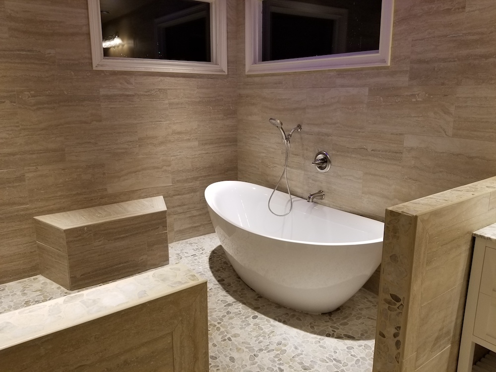 luxury spa bathroom remodel